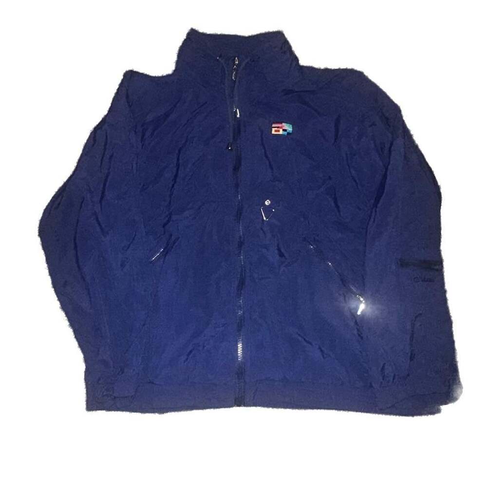 Vintage Catalina Navy Blue Full Zip Coastalgrandma Windbreaker Jacket